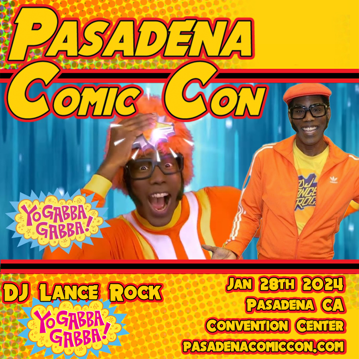 DJ Lance Rock  Pasadena Comic Convention and Toy Show